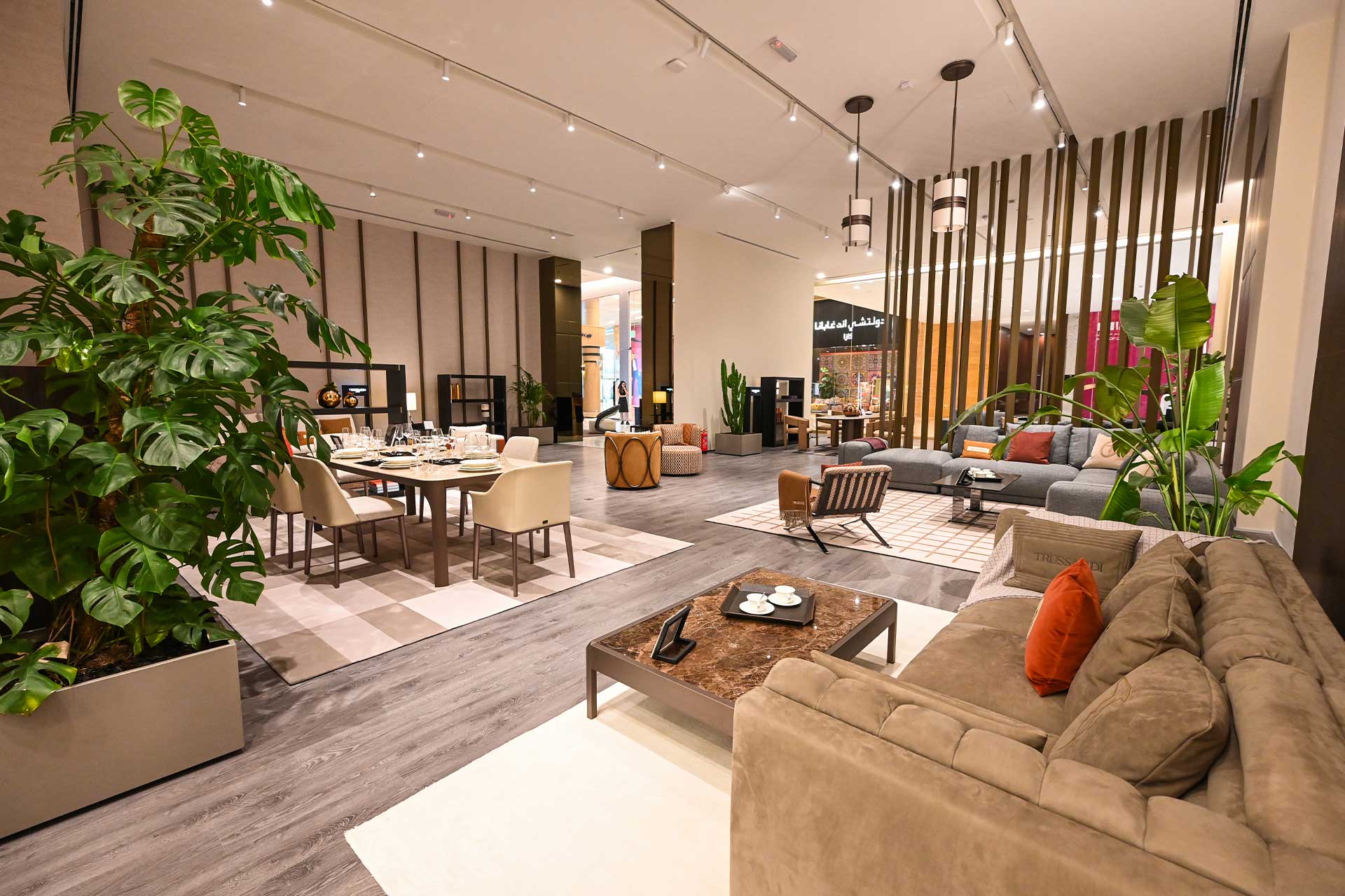 Luxury Living - Interior Design of Luxury Furniture Store in Mall of Qatar